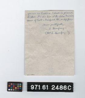 Image representing letter.