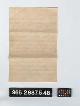 Image representing letter.