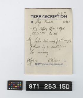 Image representing prescription.