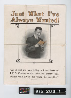 Image representing advertising booklet.