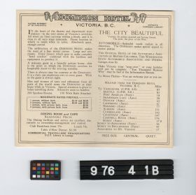 Image representing advertising booklet.