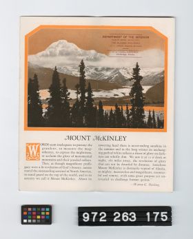 Image representing railroad brochure.