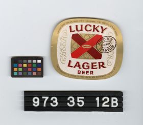 Image representing beer bottle label.