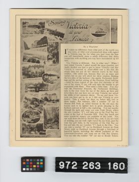 Image representing Brochure, Travel.
