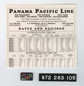 Image representing steamship brochure.