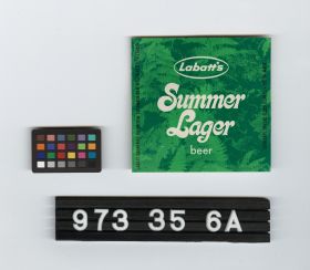 Image representing beer bottle label.