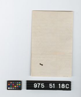 Image representing letter.