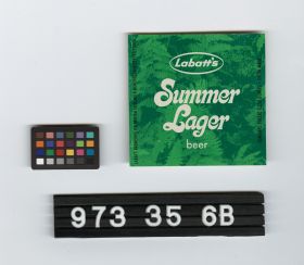 Image representing beer bottle label.