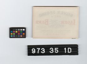 Image representing beer bottle label.