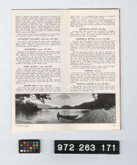 Image representing railroad brochure.