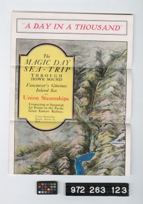 Image representing steamship brochure.
