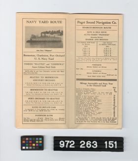 Image representing steamship brochure.