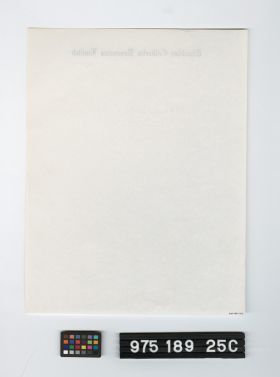 Image representing Letterhead.
