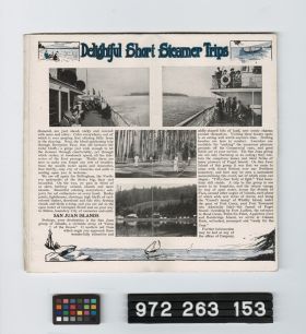 Image representing steamship brochure.