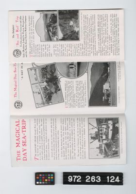 Image representing steamship brochure.