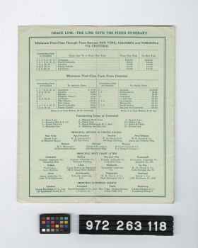 Image representing steamship brochure.