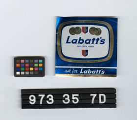 Image representing beer bottle label.