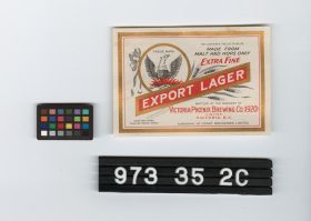 Image representing beer bottle label.