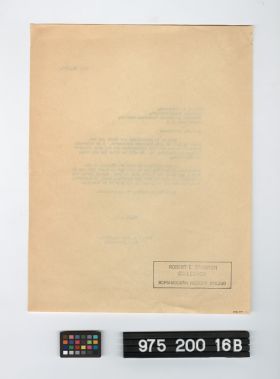 Image representing letter.