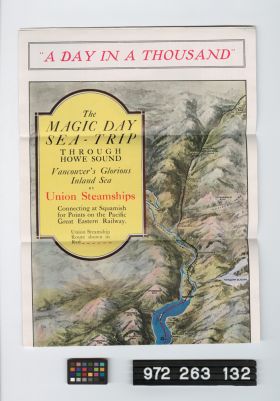 Image representing steamship brochure.
