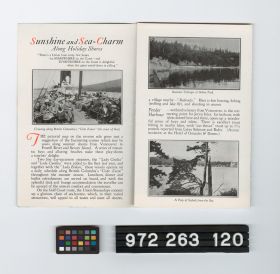Image representing steamship brochure.