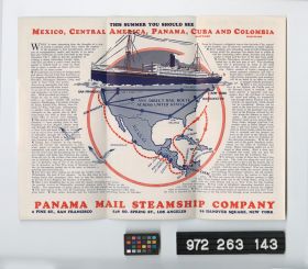 Image representing steamship brochure.
