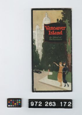 Image representing railroad brochure.