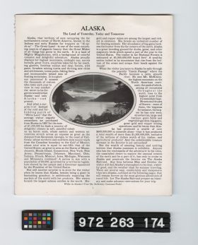 Image representing railroad brochure.