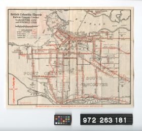 Image representing railroad brochure.