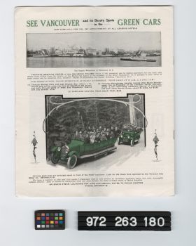 Image representing auto tour brochure.