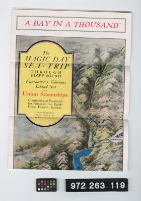Image representing steamship brochure.