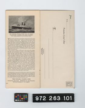 Image representing steamship brochure.