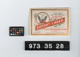 Image representing beer bottle label.