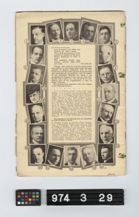 Image representing souvenir booklet.