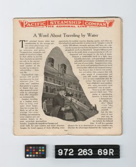 Image representing Booklet, Travel.