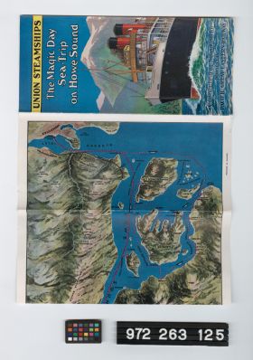 Image representing steamship brochure.
