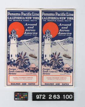Image representing steamship brochure.