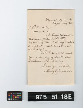 Image representing letter.